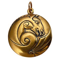 KELTISCHES PFERD Amulett Bronze