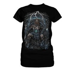 Thor, Viking women's t-shirt coloured