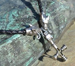 ODIN, Wikinger Runenamulett, Geweih