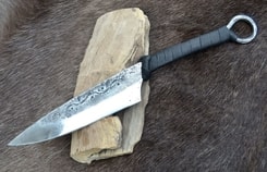 CRUACHAN, couteau forgé celtique