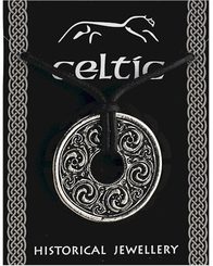 Celtic pendant with an intertwined motif
