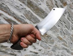 Santoku Cleaver, forged knife