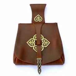 Viking leather bag, Birka