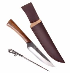 Medieval knife and needle