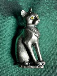 BASTET, costume brooch