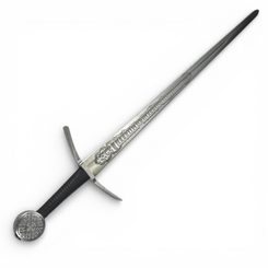 ULTIMA RATIO REGUM épée gravée à une main FULL TANG