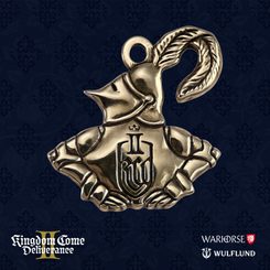 Ritter-Anhänger, Kingdom Come: Deliverance II, bronze
