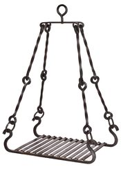Historical grill grate, hand forged