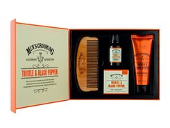 Thistle & Black Pepper Face & Beard Care Kit, Scottish product