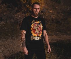 PATRIOT, Czech Lion, t-shirt homme