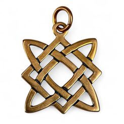 Star of Svarog, bronze pendant