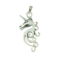 Unicorn - silver pendant Ag 925