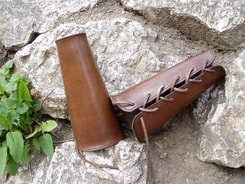 Leather Arm Bracers - whole arm