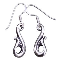 Selkie, earrings, silver 925/1000