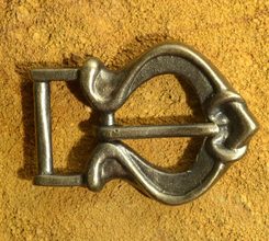 VIKING BELT BUCKLE, early medieval buckle