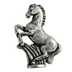 CHEVAL, figurine, zinc