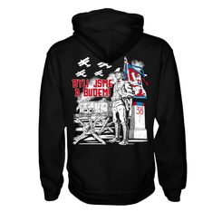 WIR WAREN UND WIR WERDEN SEIN! Mobilisierung 1938 Sweatshirt Reißverschluss