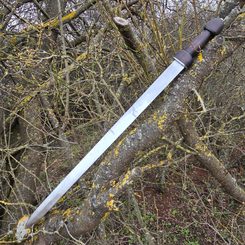 ÉPÉE CELTIQUE, tourbière de Ballykilmurray, Irlande, début de l'âge du fer, La Téne