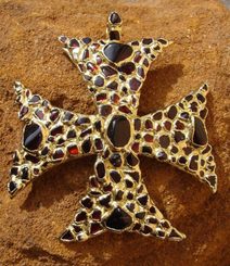 CROIX DE GARNET, médaille de décoration, plaquée or