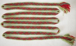 Slavic and Viking Tabletwoven Belts