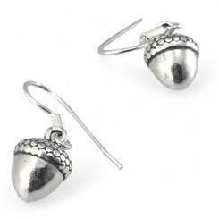 Glands, boucles d'oreilles en argent Ag 925