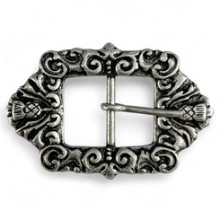 ALBA Scottish Belt Buckle with Thistle zinc