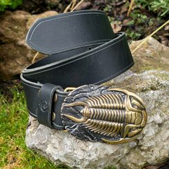 Trilobite, carnet paléontologique en cuir, non ligné