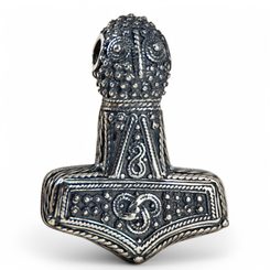 Thor's Hammer - Silver, Öland, Sweden, replica Ag 925, 13 g