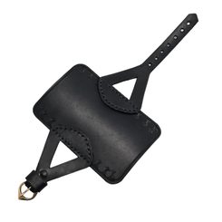Bogenschießen Maulkorb BALDRIC, Leder, schwarz