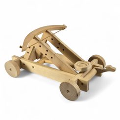 Wooden catapult - miniature