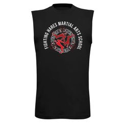 FIGHTING HARES, Irish Stick Fighting, débardeur noir pour hommes