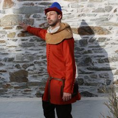 Skirt - medieval tunic, male