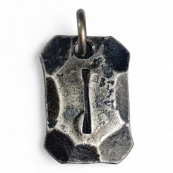 ISA, geschmiedete Rune, Amulett