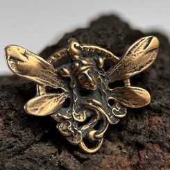 CUPID, bronze pendant