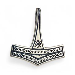 THOR HAMMER - silver replica, ROMERSDAL