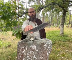 FENRIR, etched Viking Axe