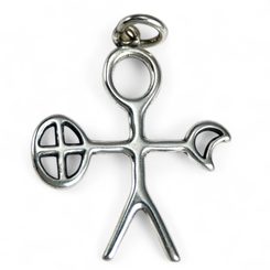 NOAIDI - Sami Shaman, pendant, silver 925