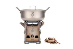 Ti2201 Titanium Alloy Backpacking Wood Stove