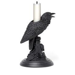 Poe's Raven, candlestick