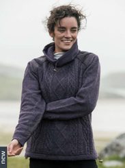 Pull COWLNECK, laine