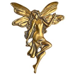 Fairy, Pendant, bronze
