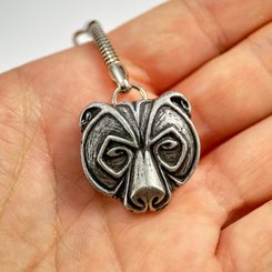 BÄR, Anhänger, Bronze