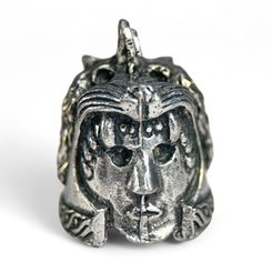 GLADIATOR HELMET, pendant, tin