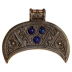 Slavic Pagan Jewel - LUNITSA, bronze