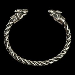 Irish hare, bracelet, silver 925/1000