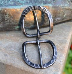 OVAL FORGED IRON BUCKLE for leather belts