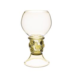 Glass with blue decor, 13th century