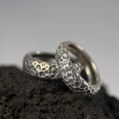 PETR VOK, moldavite, silver ring, Ag 925/1000, 12 g