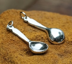 SPOON, sterling silver pendant