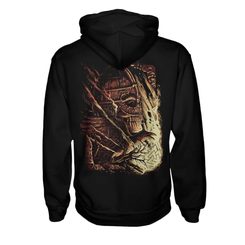 VICTORY oder VALHALLA, Kapuzenpulli mit Reißverschluss
